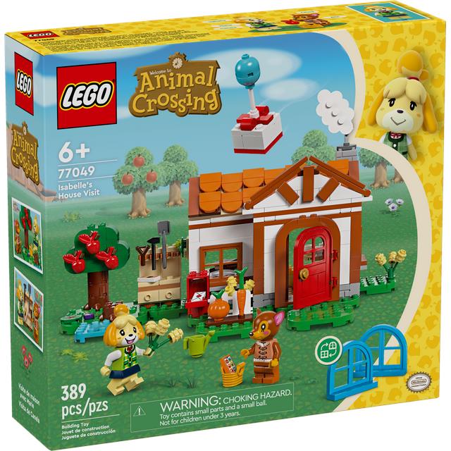 Lego Animal Crossing Isabelle s House Visit 77049 Building Toy Set Gift