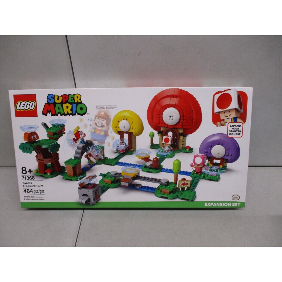 2020 Lego Super Mario Toad`s Treasure Hunt 71368