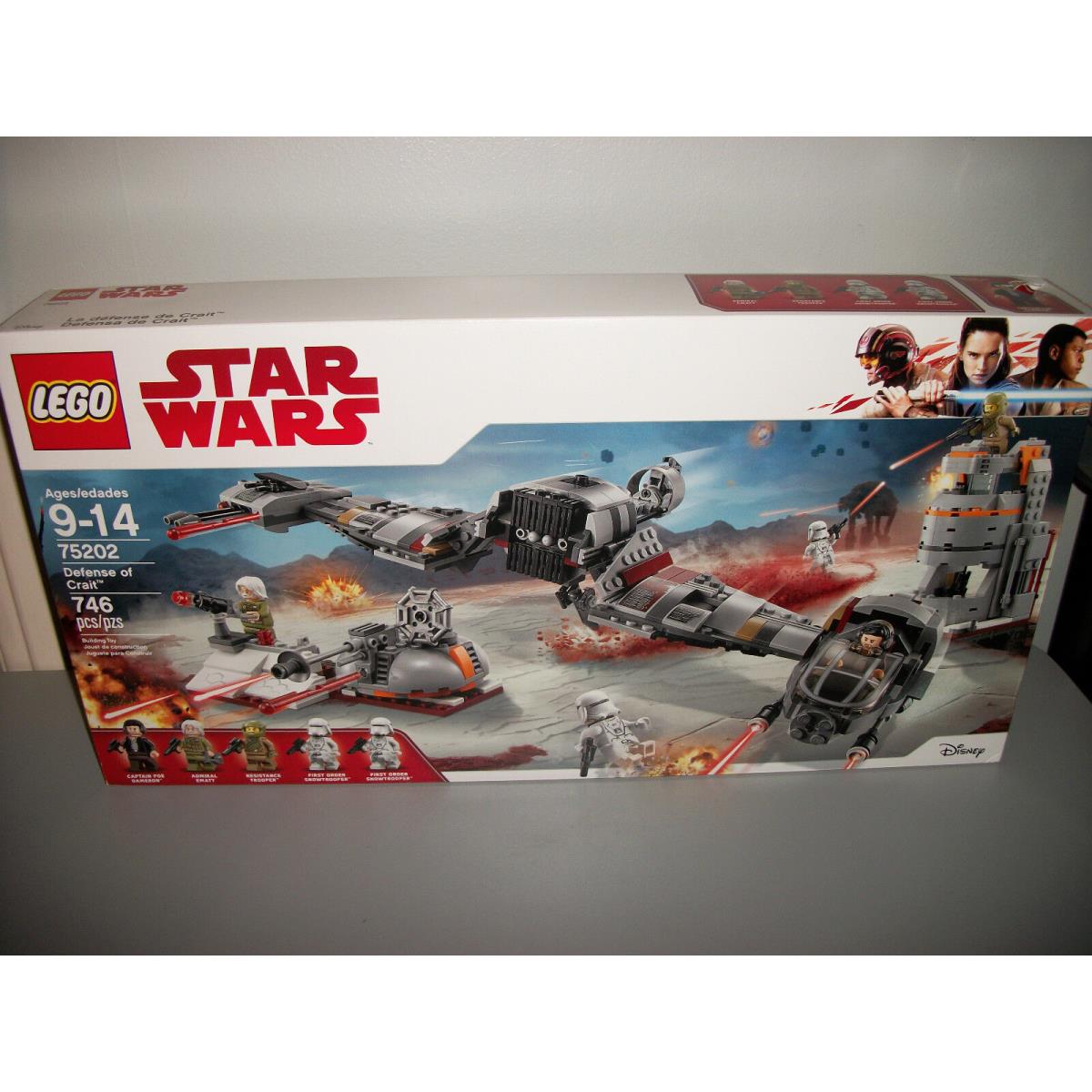 Lego Star Wars Defense of Crait 75202 Gift Toy