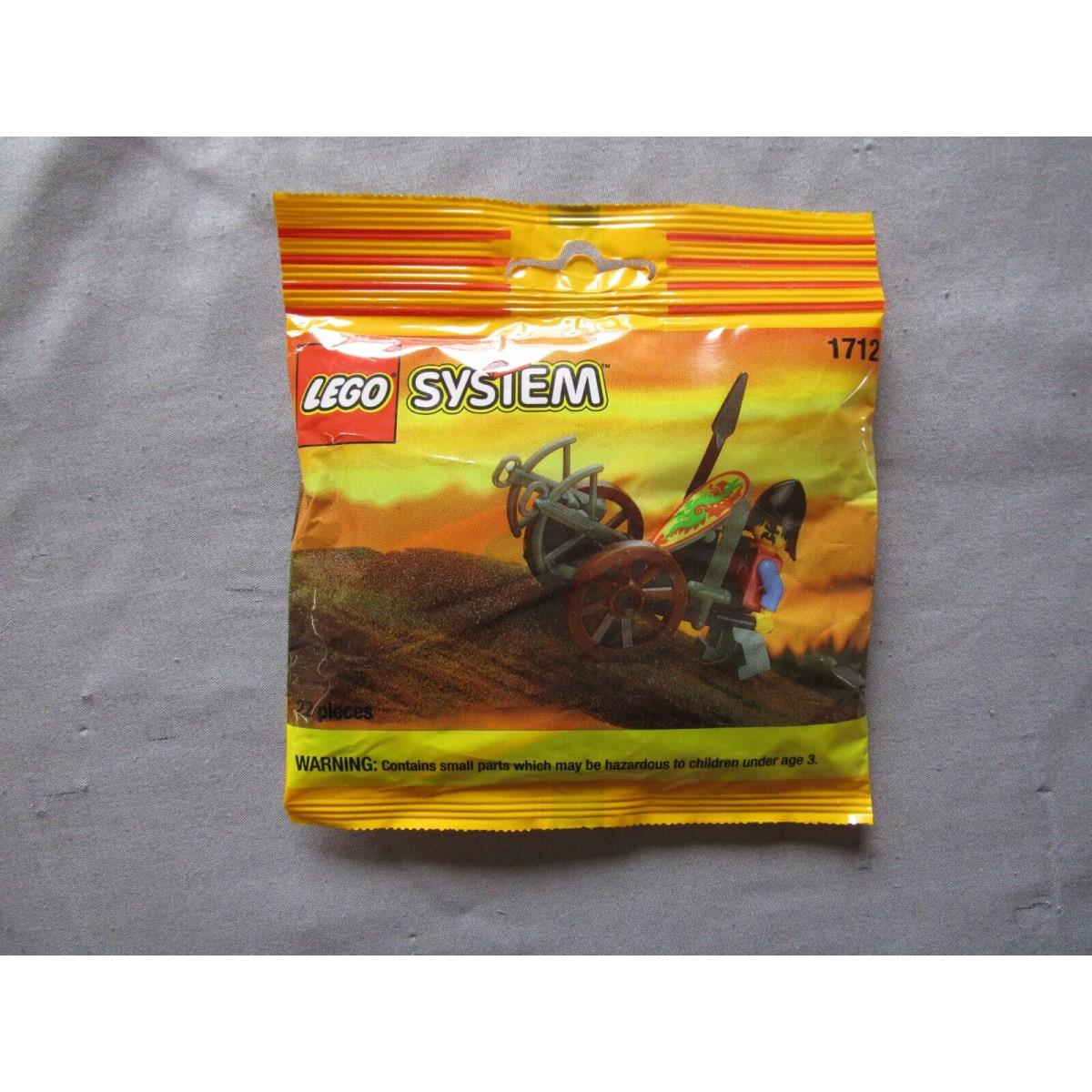 Vintage Lego 1712 Medieval Knight Crossbow 1994 Polybag 90`s