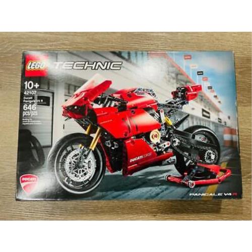 Lego Technic Ducati Panigale V4 R 42107-Free Immediate Shipping