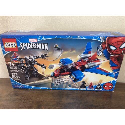 / Lego Marvel 76150 Spiderjet vs Venom Mech Ft. Spider Man Noir. B1