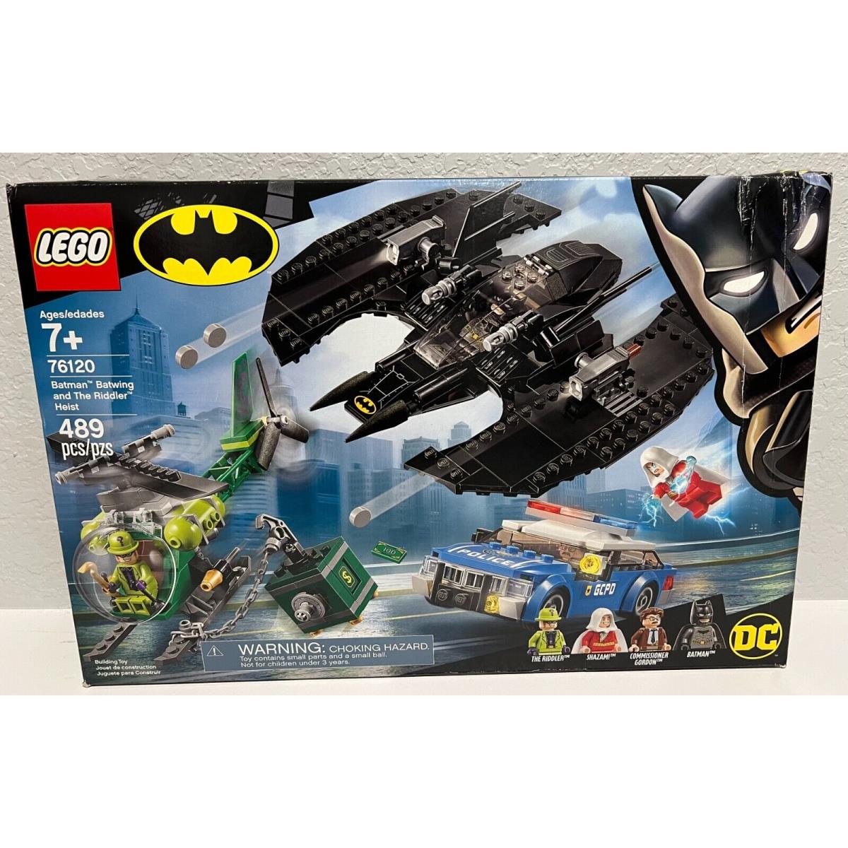 Retired Batman Lego Set 76120 Batwing The Riddler Heist New/sealed