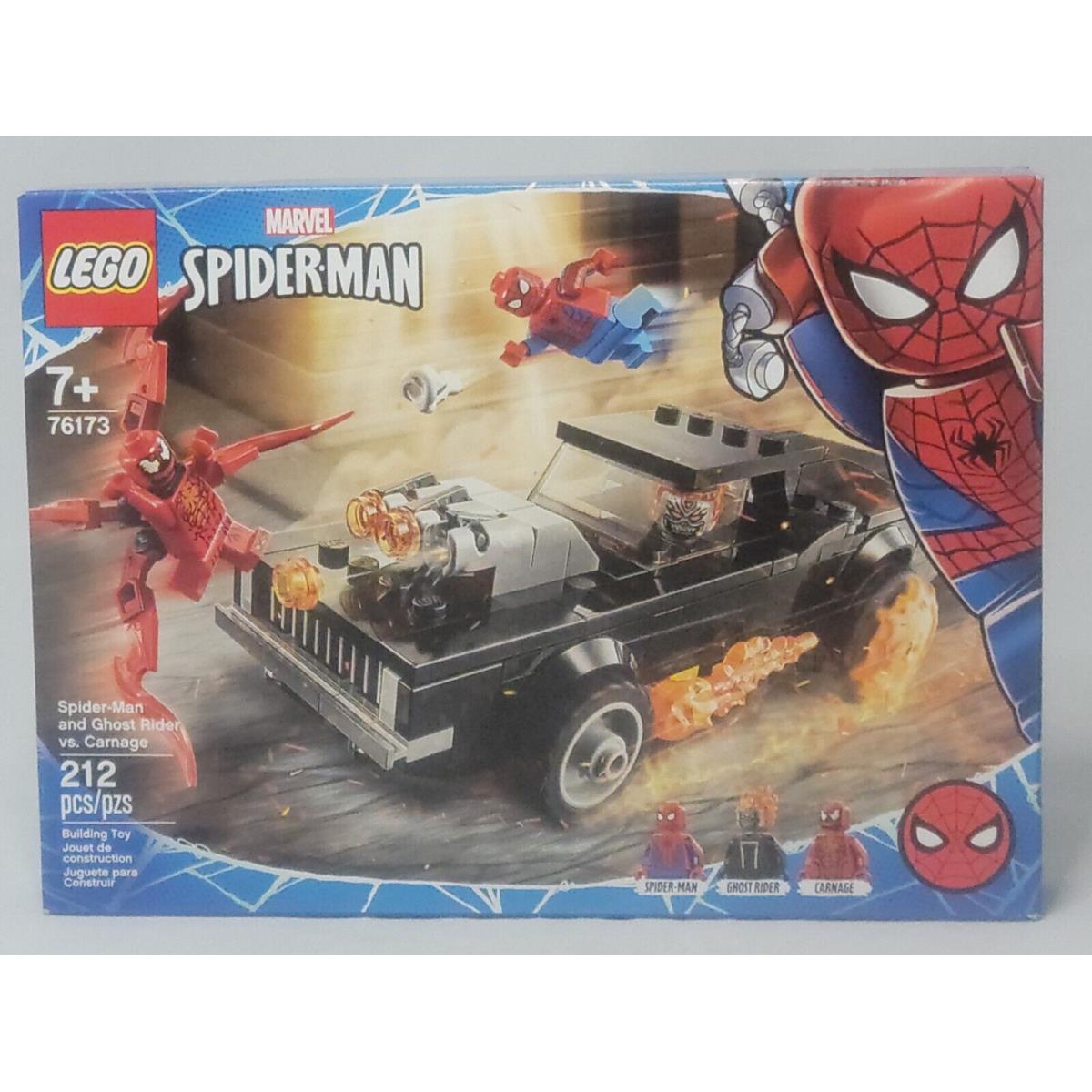Lego 76173 Spider-man and Ghost Rider vs Carnage Marvel Super Heroes Car