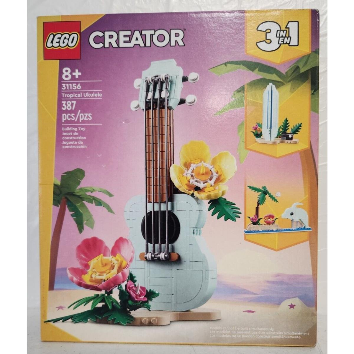 Lego 31156 Creator 3-in-1 Tropical Ukulele 387-Pieces