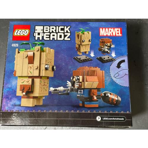 Lego Brickheadz 41626 Groot Rocket Marvel Guardians of The Galaxy