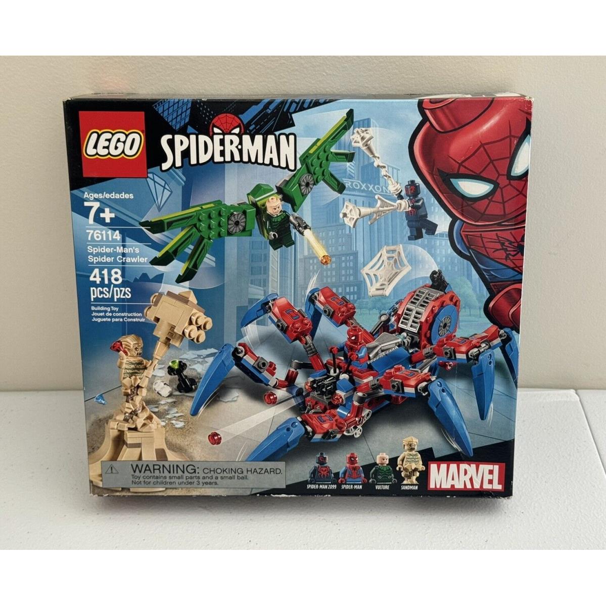 Lego 76114 Spider-man`s Spider Crawler Marvel Nisb Retired