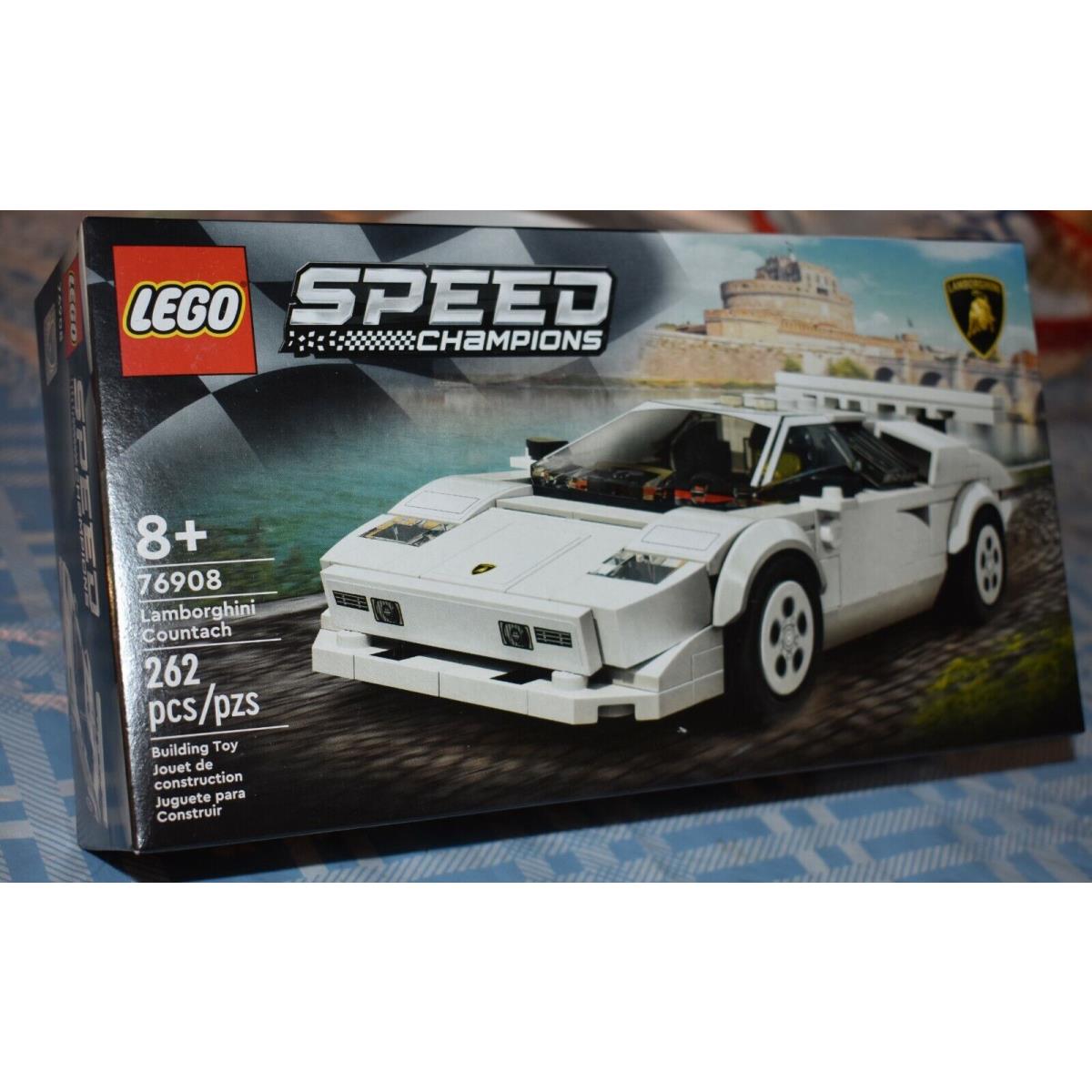 Lego Speed Champions 76908 Lamborghini Coutach 262 Pcs