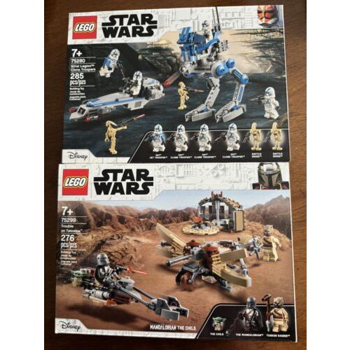 Lego 75280 501st Legion Troopers 75299 Trouble In Tatooine