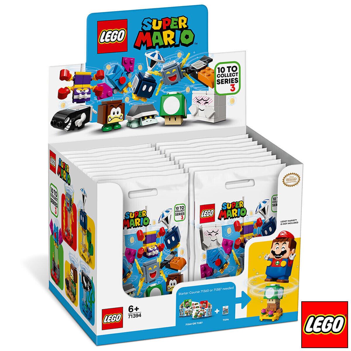 Lego 71394 Series 3 Super Mario Character Case Box of 18 Packs Nintendo