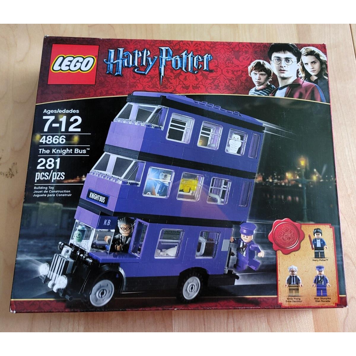 Lego Harry Potter The Knight Bus 4866 VG 2011 Retired
