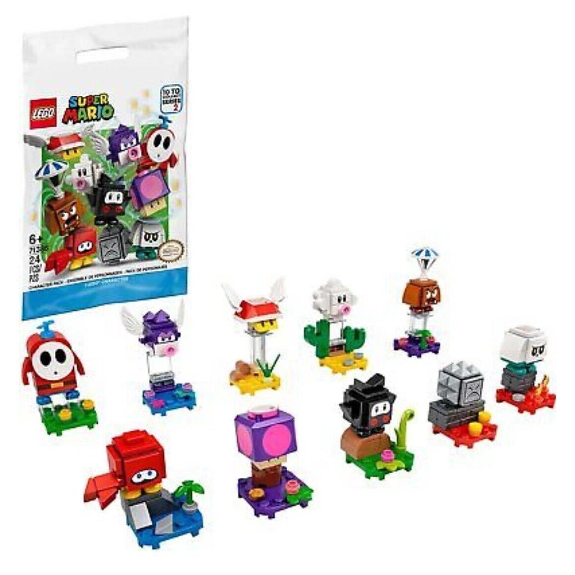 Lego 71386 Super Mario Character Packs Series 2 New/sealed Display Case 20