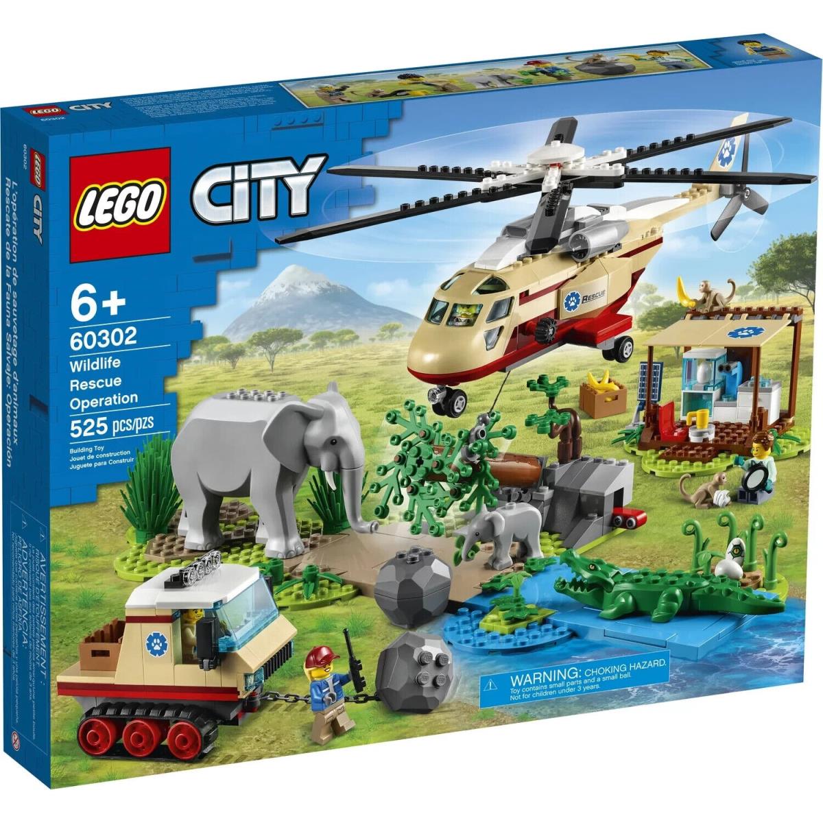 Lego City Wildlife Rescue Operation 60302 See Description