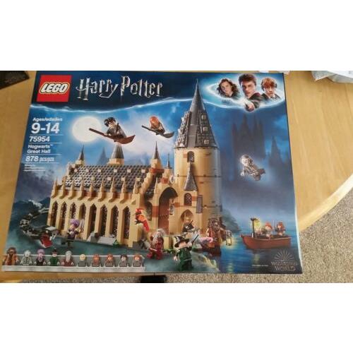 Lego Harry Potter Hogwarts Great Hall 75954 Wizarding World 2018 878 Pieces