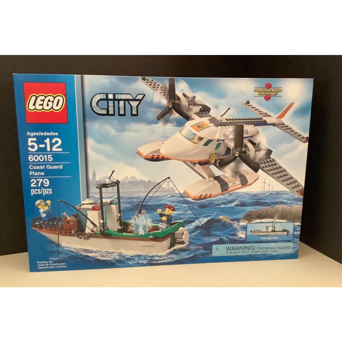Lego 60015 City Coast Guard Plane 279 Pcs