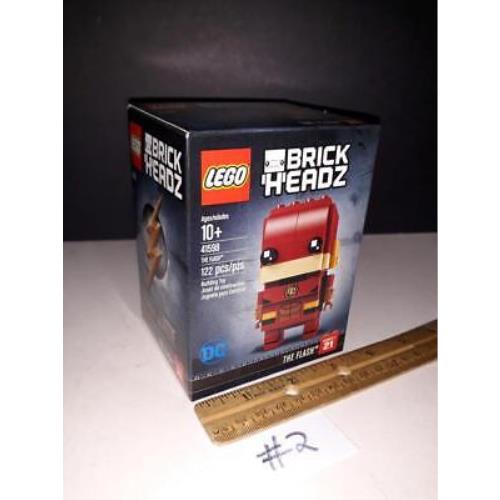DC The Flash Brick Headz - Lego 41598 - 122 Pieces 2