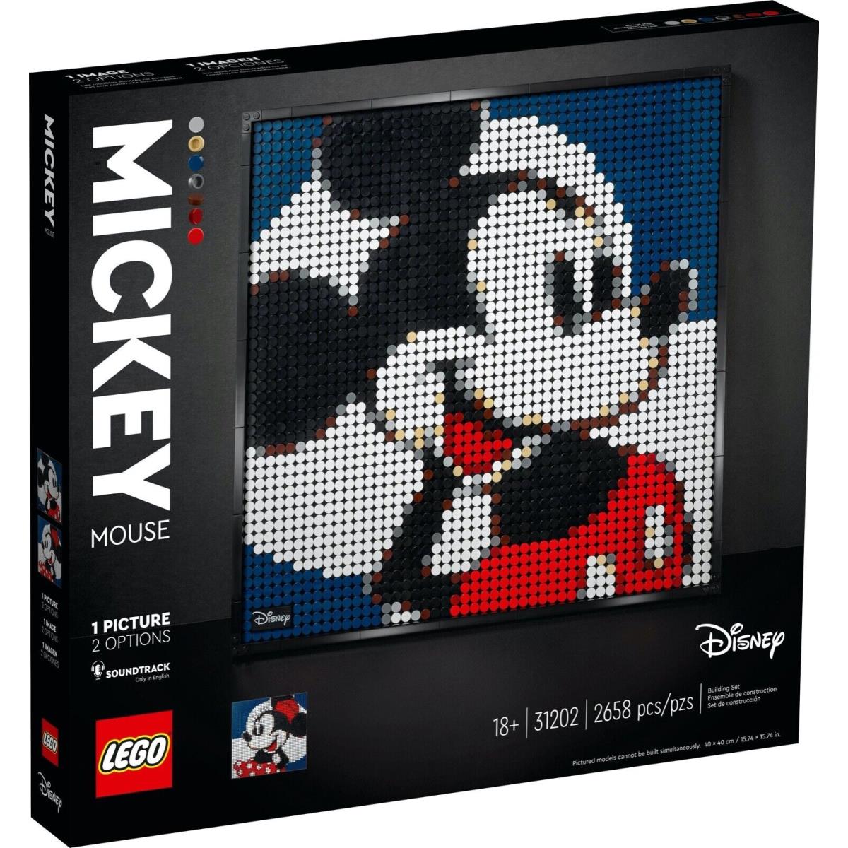 Lego Art 31202 Disney`s Mickey Minnie Mouse