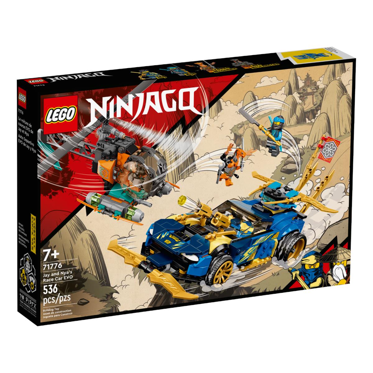 Lego Ninjago Jay and Nya`s Race Car Evo 71776