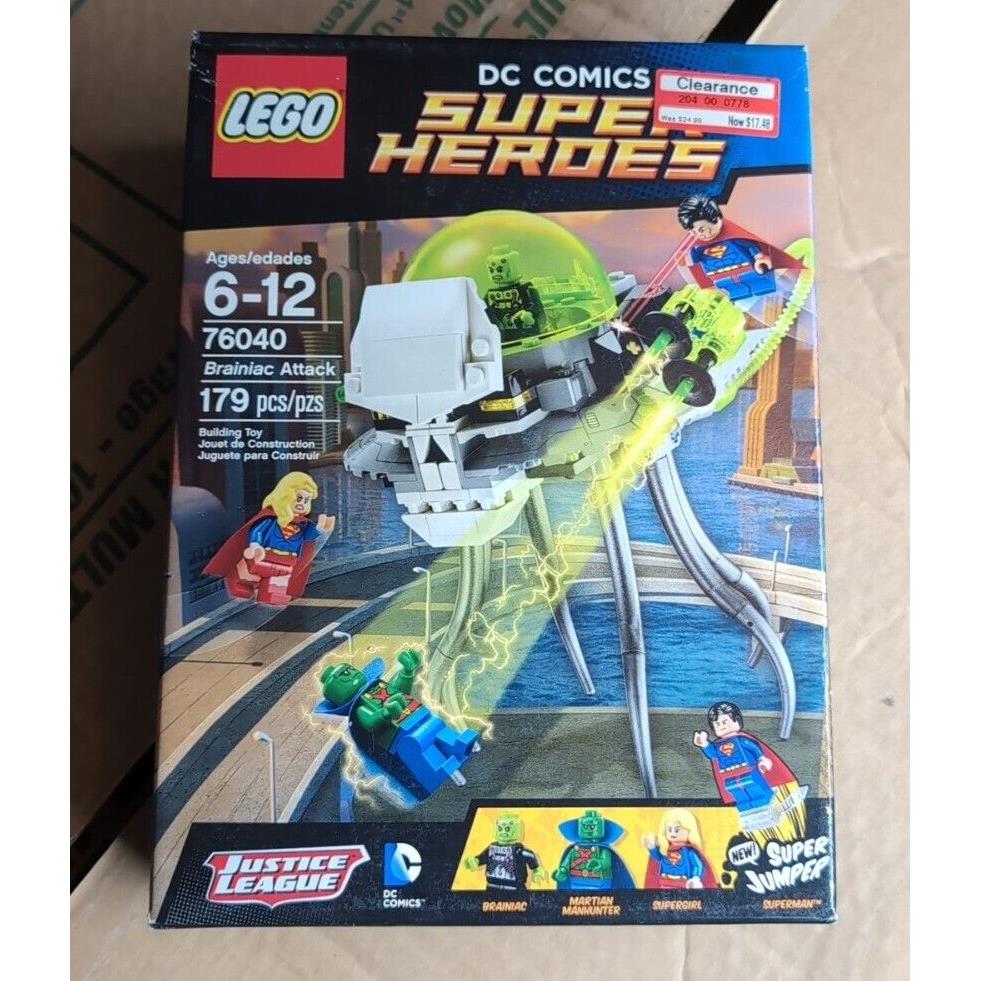 Lego 76040 DC Super Heroes Justice League: Brainiac Attack Box