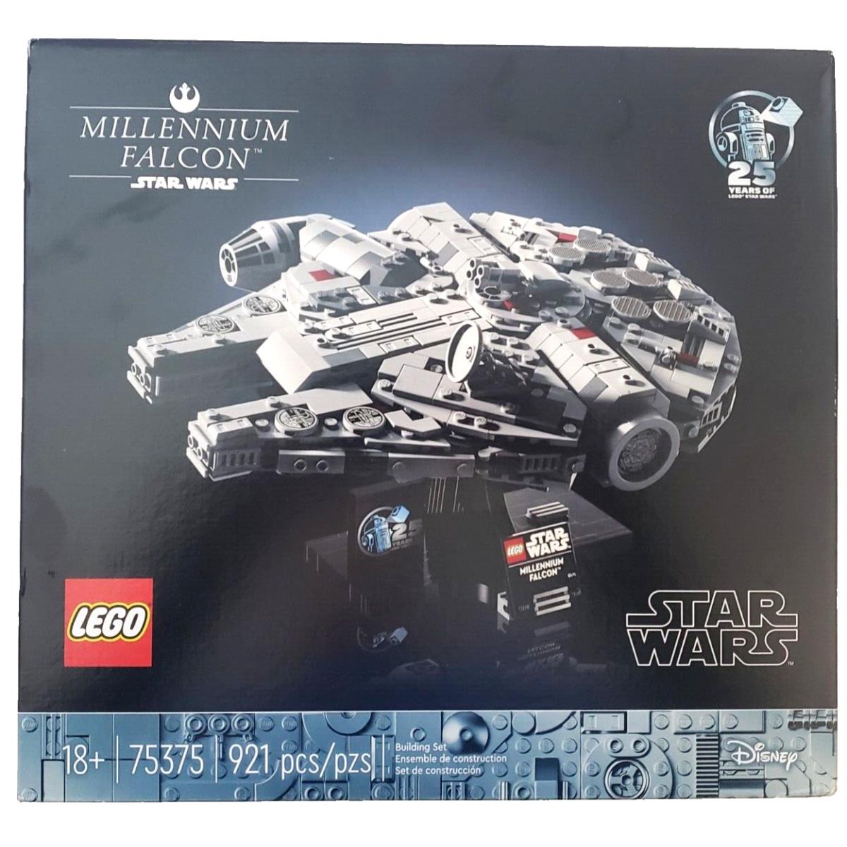 Lego Star Wars Millennium Falcon Starship Set_75373_25th Anniversary_921 Pcs_new