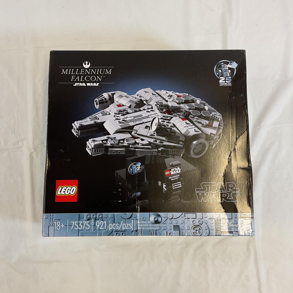 Lego 75375 Star Wars Millennium Falcon Building Set 921 Pieces Age 18+