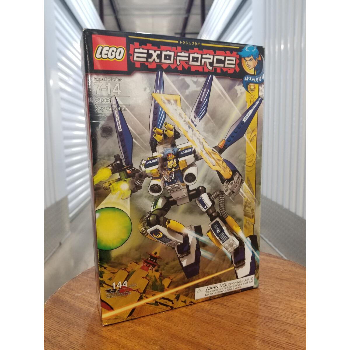 Lego 8103 Exo Force Sky Guardian Gold Mecha Minifigure Hikaru Energy Robot Usa