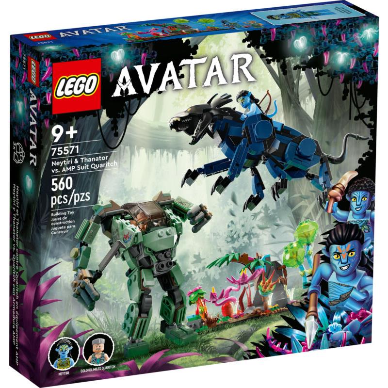 Lego Avatar Neytiri Thanator Vs. Amp Suit Quaritch 75571 Buildable Action Toy