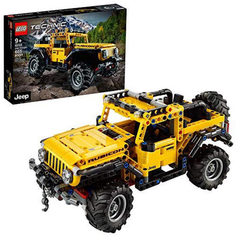 Lego Technic Jeep Wrangler 42122 High-performance Toy Vehicles 665 Pieces