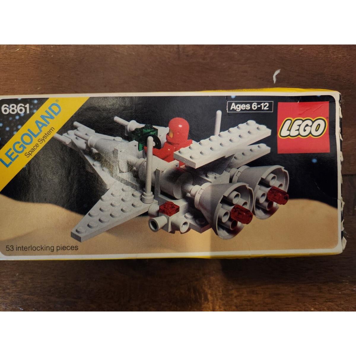 Box Wear Lego Classic Space 6861: X1 Patrol Craft