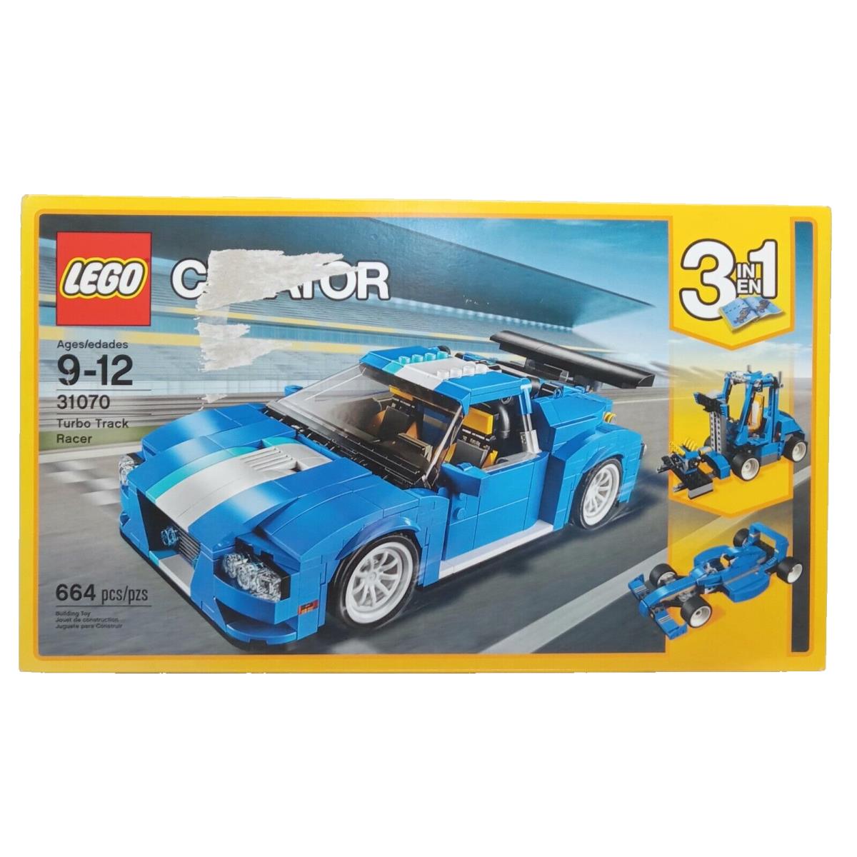 Lego Creator 3 in 1 Turbo Track Racer 31070 6175278