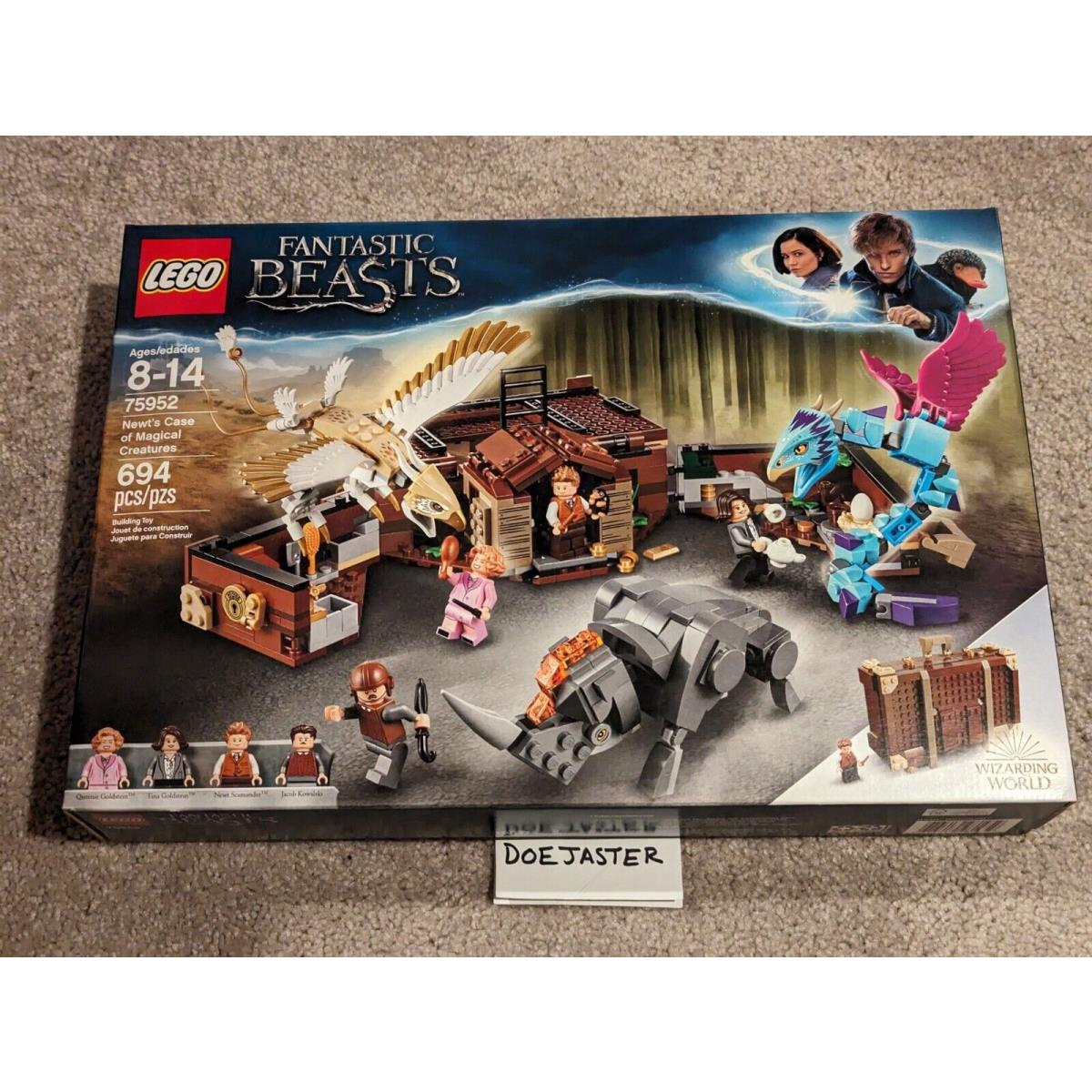 Lego 75952 Newt`s Case of Magical Creatures - - Harry Potter - 2018