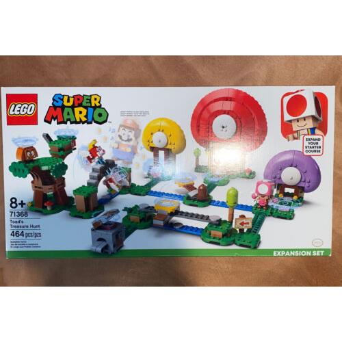 Mint Lego 71368 Super Mario Toad`s Treasure Hunt Expansion Retired