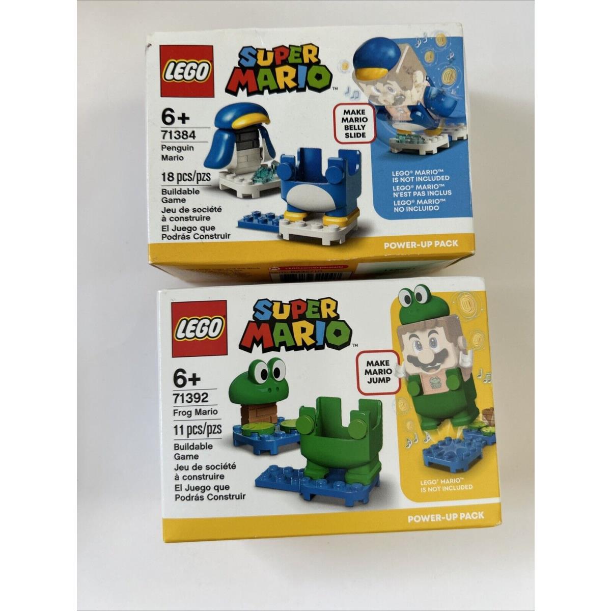 Lego Super Mario: Penguin Frog Mario Power-up Pack 71384 71392