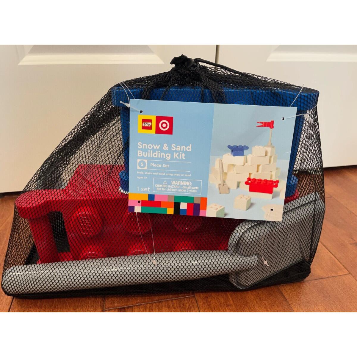 Lego Collection x Target 5 pc Snow or Beach Sand Building Kit In Mesh Bag