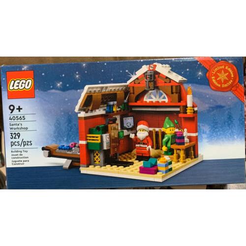 Lego Limited Edition Santa s Workshop Ages 9+ 329 Pcs