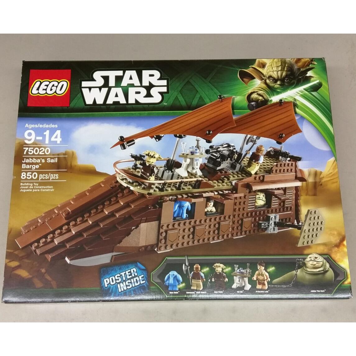 Lego Star Wars 75020 Jabba`s Sail Barge Leia Slave Max Rebo Ree-yees Weequay