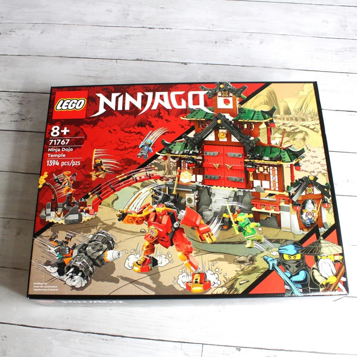 Lego Set Ninjago Ninja Dojo Temple Building Toy Set 71767