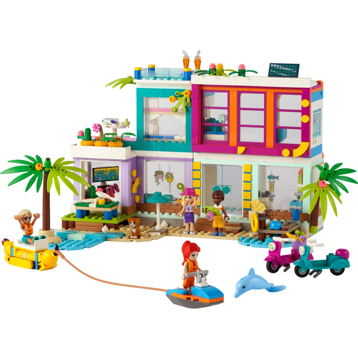 Ship Asap Lego Friends Vacation Beach House 41709 Complete NO Box