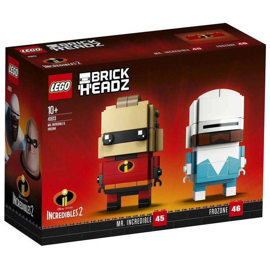 Lego Brickheadz Incredibles - Mr. Incredible and Frozone 41613 Nisb