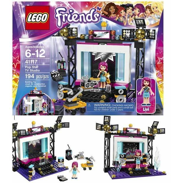 Lego Friends Music Pop Star TV Camera Studio Awards Show Livi Figure 41117 +