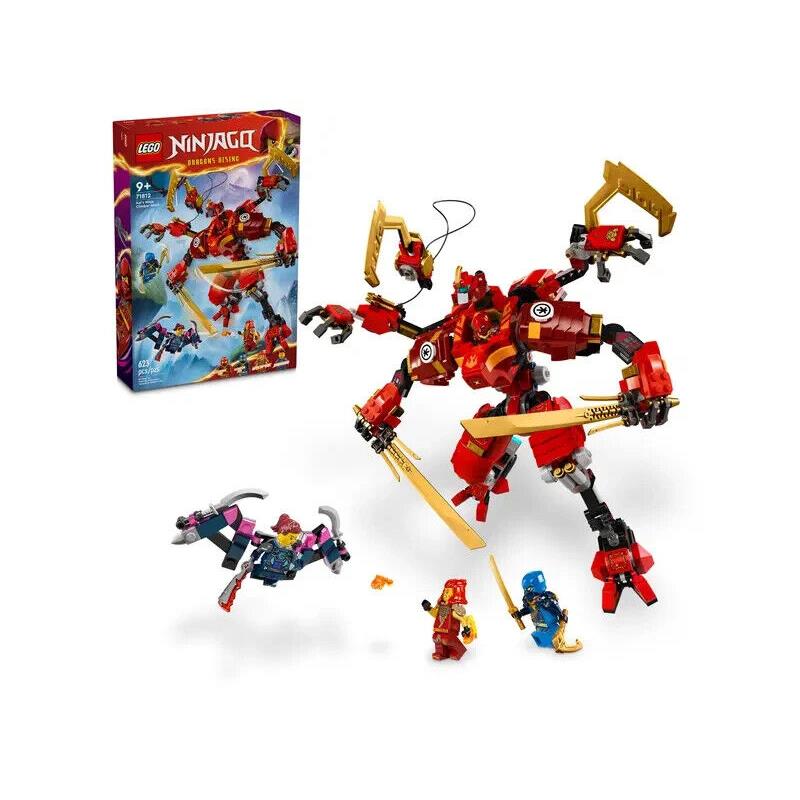 Lego Kai`s Ninja Climber Mech 71812 Ninjago Minifigure Building Set