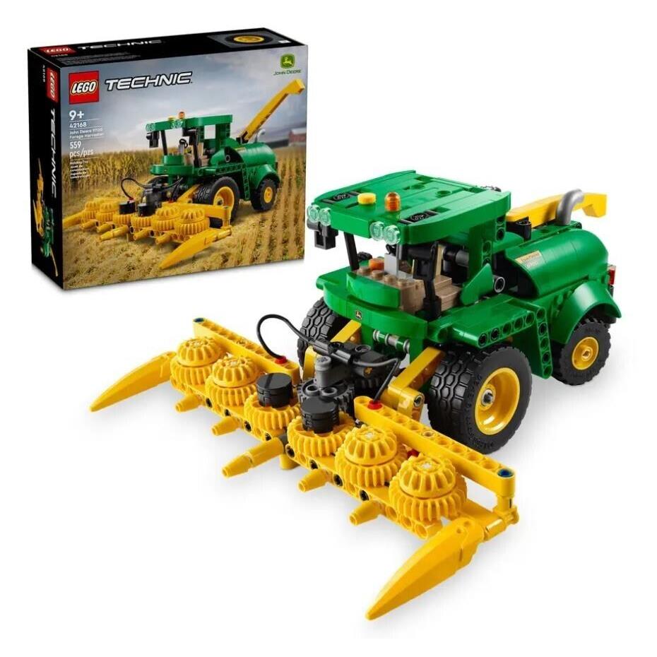A-LEGO42168 John Deere Lego 9700 Forage Harvester Technic 559 Pieces 9+