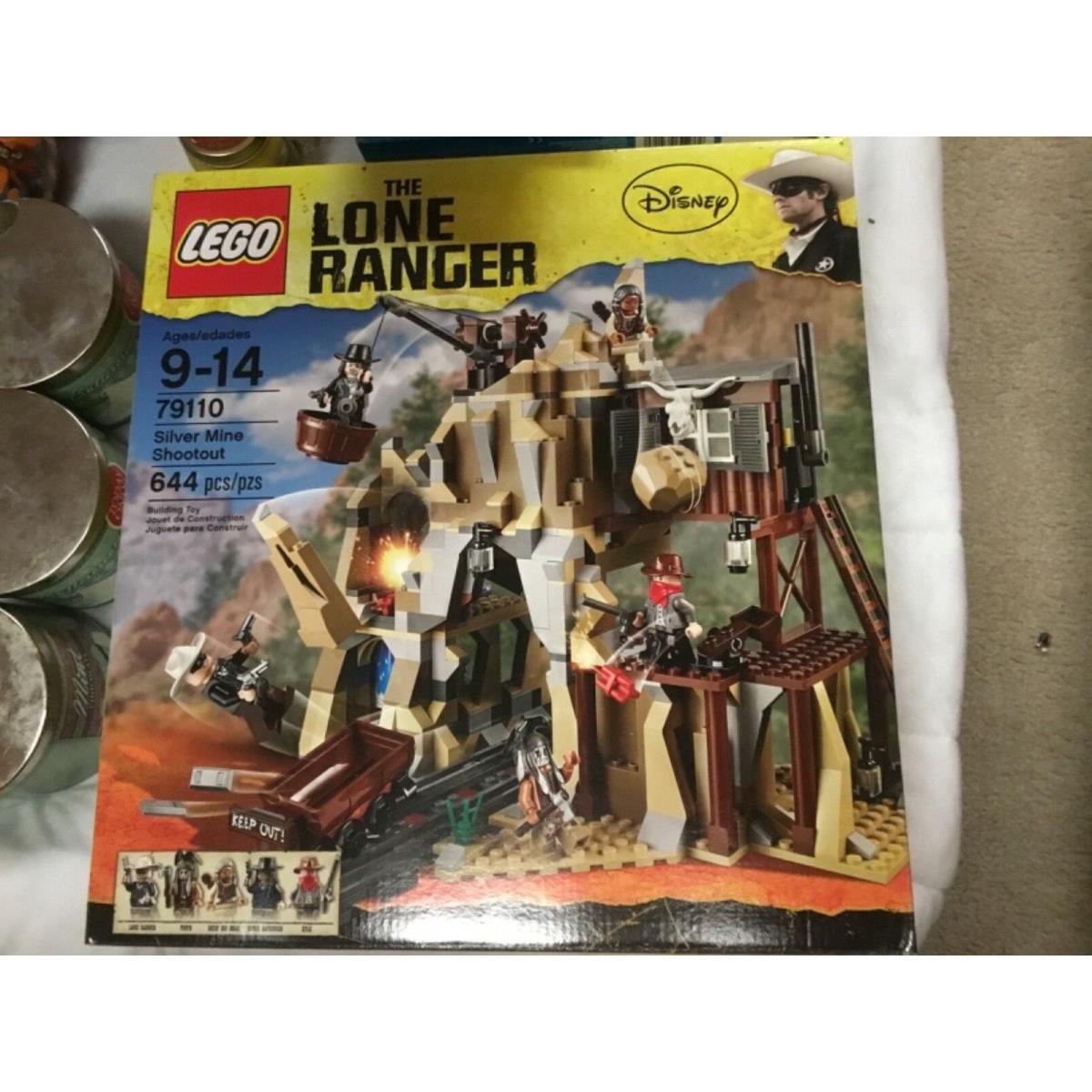 Silver Mine Shootout Lego 79110 Lone Ranger Walt Disney Tonto