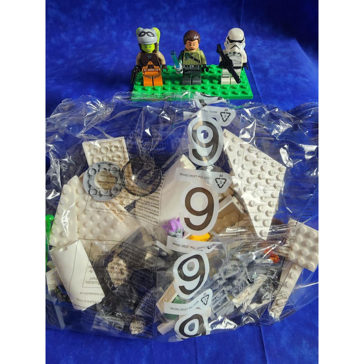 Lego Star Wars Rebels Set 75053 Minifigures Zeb Hera Stormtrooper Kanan