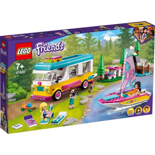 Lego Friends: Forest Camper Van and Sailboat 41681