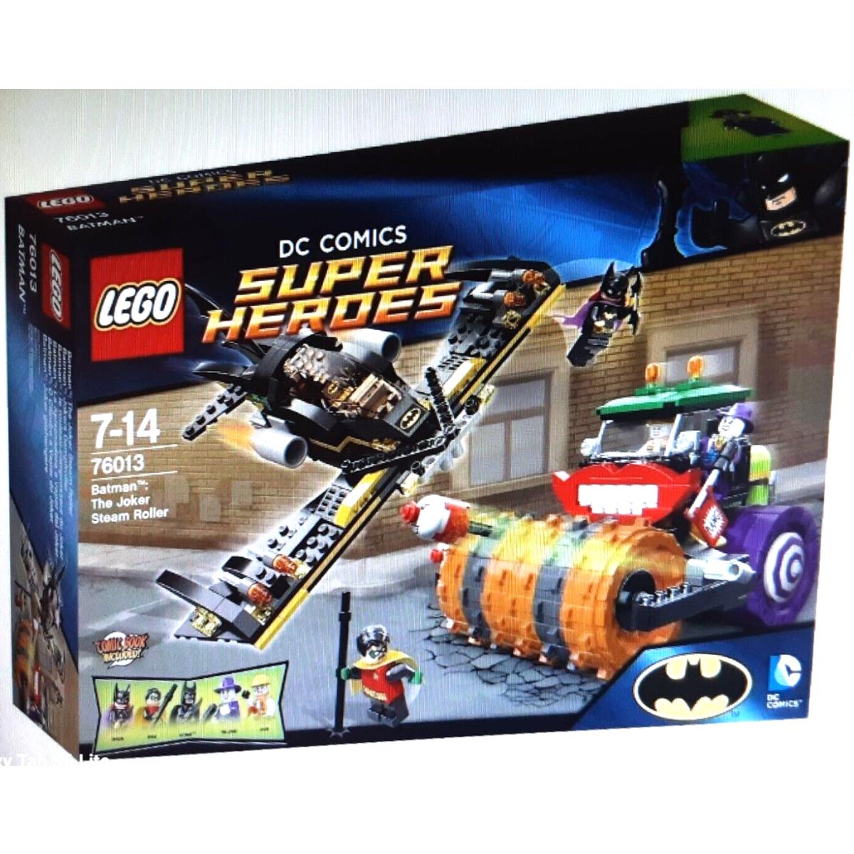 Lego 76013 DC Comics Super Heroes Batman The Joker Steam Roller
