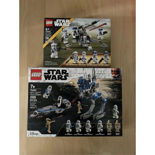 Lego 75280 501st Legion Troopers 75345 501st Battle Pack Near Mint Cond