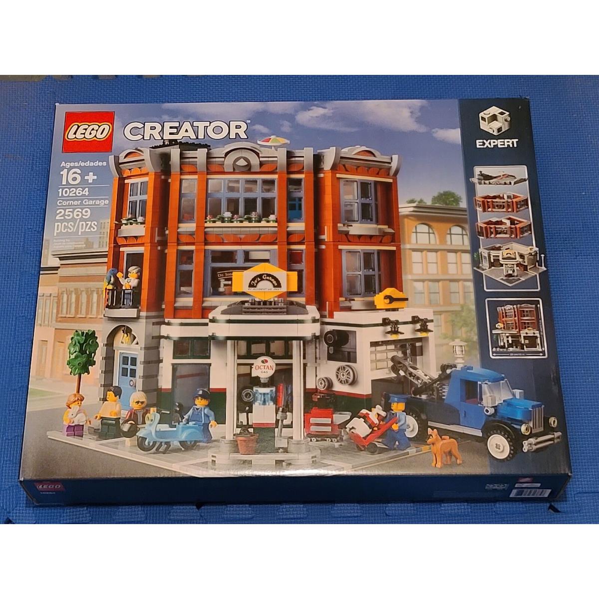 Lego 10264 Corner Garage Set See Pics
