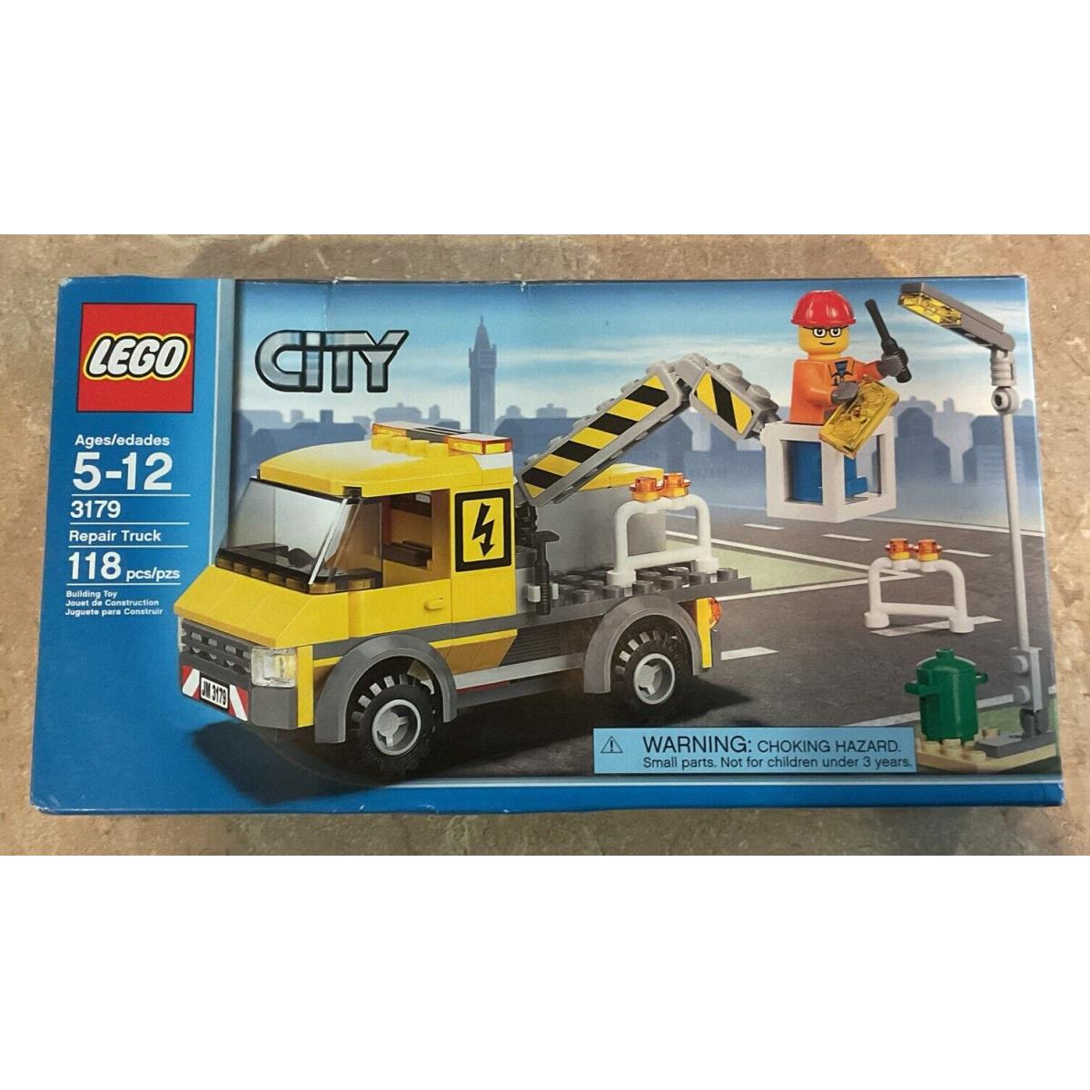 2010 Lego City 3179 Repair Truck W/issues