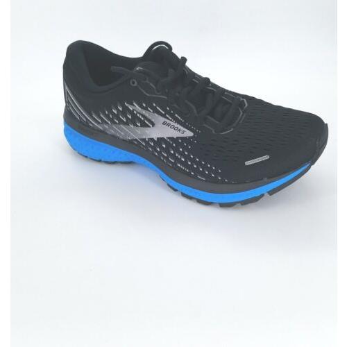 2476 Brooks Mens Ghost 23 Black/grey/blue Running Shoes Size 7.5 D M US